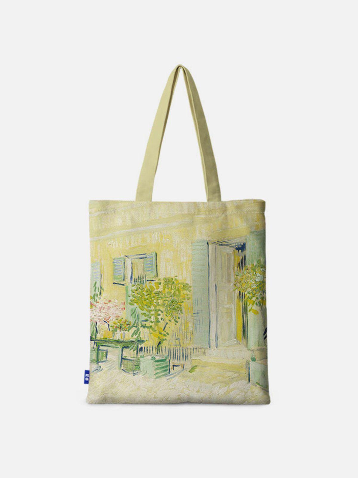 Concert Outfit Van Gogh Oil On Canvas Bag Concert Outfit Van Gogh Oil On Canvas Bag