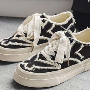 Concert Outfit Versatile And Breathable Canvas Shoes