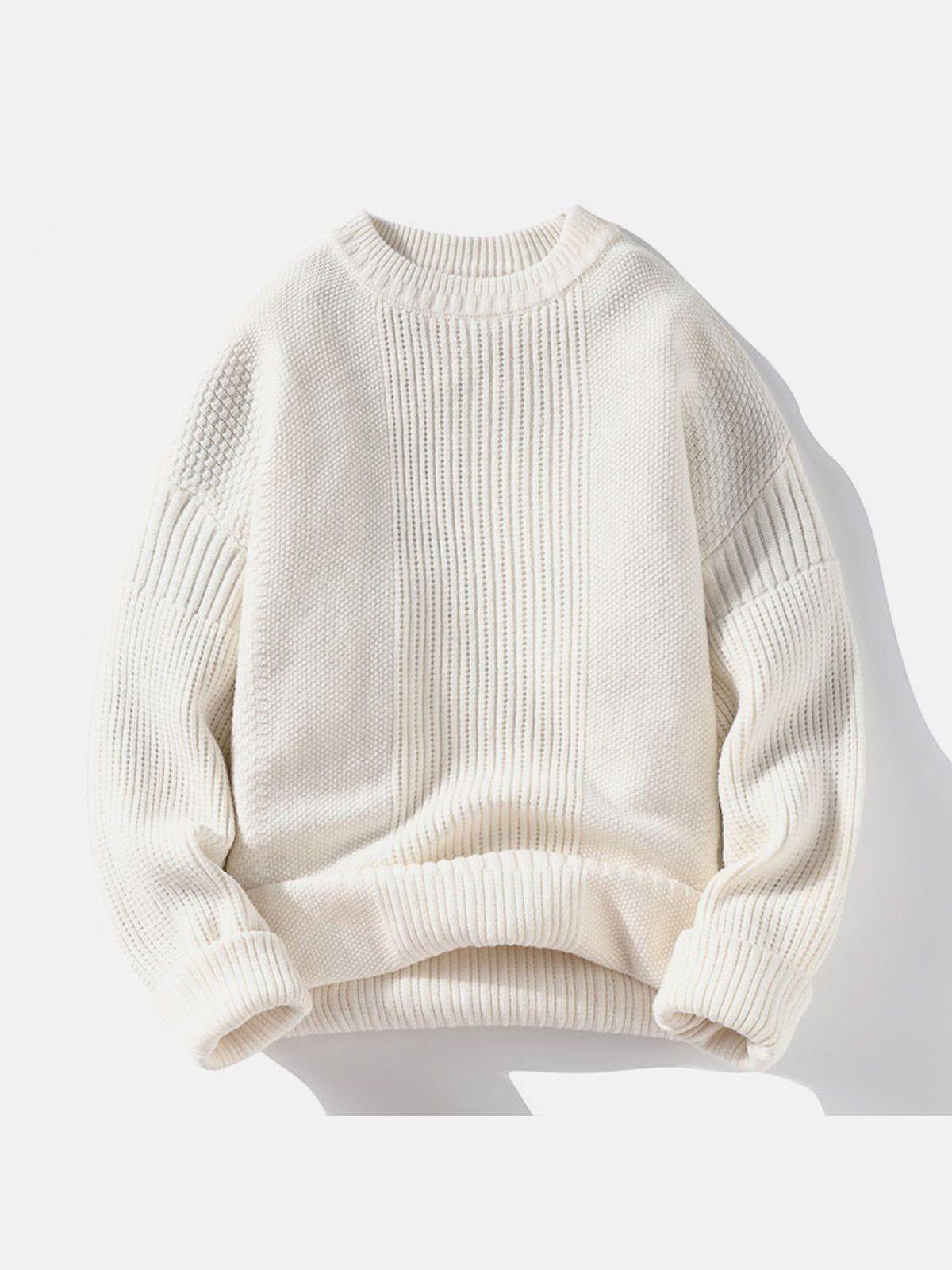 Concert Outfit Vertical Striped Knit Sweater Concert Outfit Vertical Striped Knit Sweater