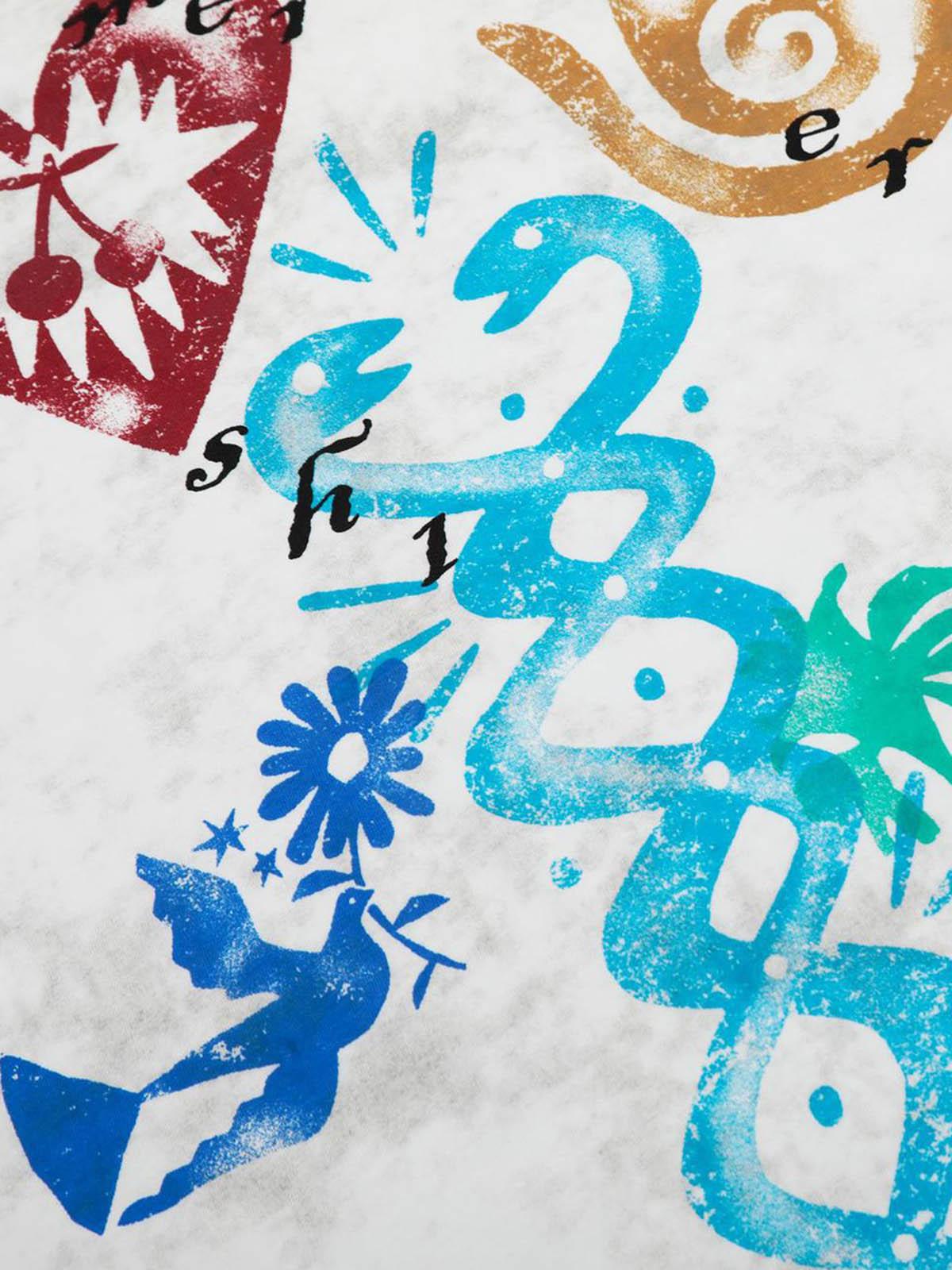 Concert Outfit Vibrant Graphic Print T-Shirt Concert Outfit Vibrant Graphic Print T-Shirt