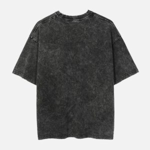 Concert Outfit Vintage Brave Earth Cotton Washed Graphic Tee