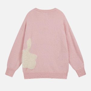 Concert Outfit Vintage Cartoon Little Dog Leisure Sweater