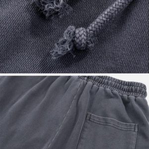 Concert Outfit Vintage Casual Drawstring Shorts