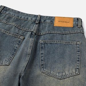 Concert Outfit Vintage Classic Washed Jeans