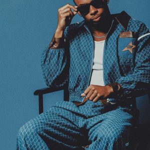 Concert Outfit Vintage Denim Jacquard Baggy Jeans