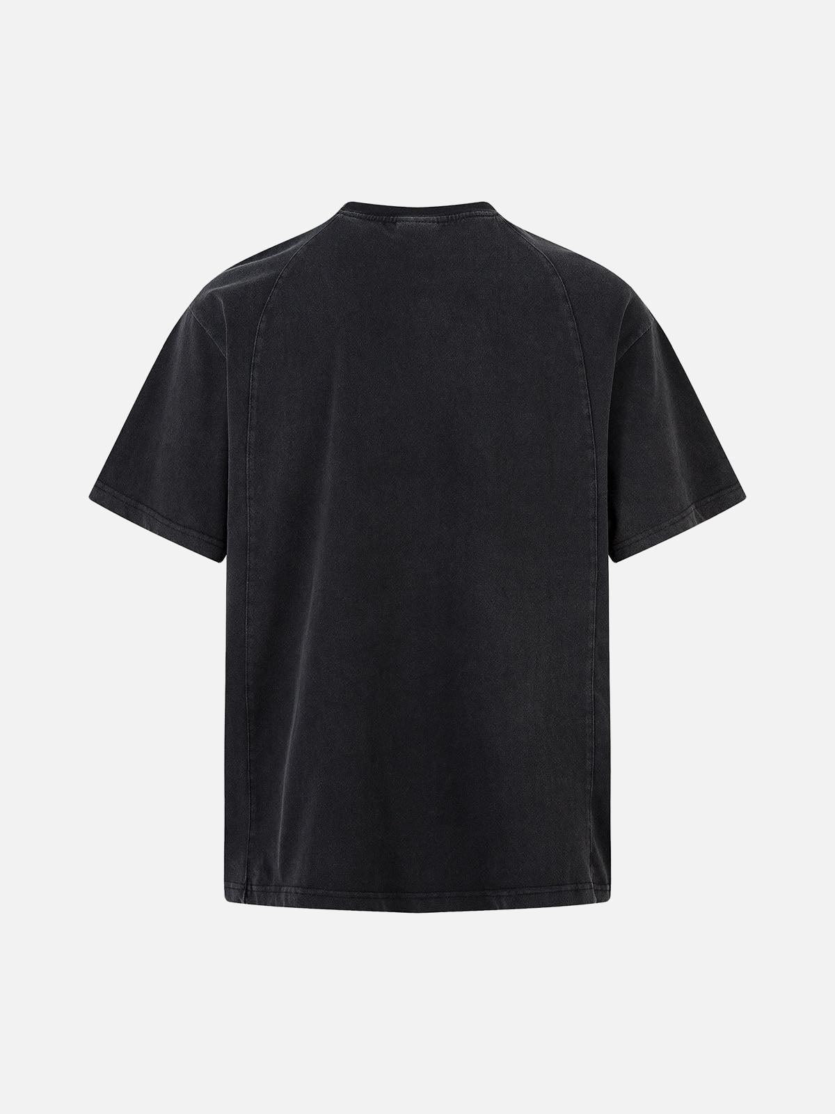 Concert Outfit Vintage Distressed Letter Print T-Shirt Concert Outfit Vintage Distressed Letter Print T-Shirt