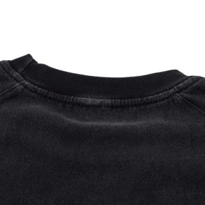 Concert Outfit Vintage Distressed Letter Print T-Shirt