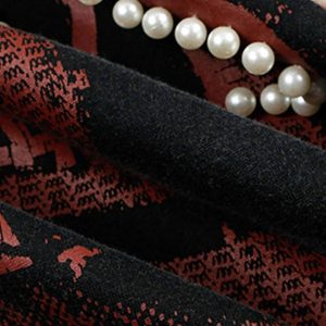 Concert Outfit Vintage Distressed Pearls Hoodie