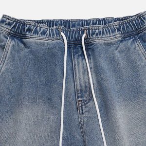 Concert Outfit Vintage Drawstring Jorts