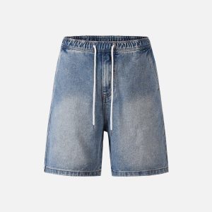 Concert Outfit Vintage Drawstring Jorts