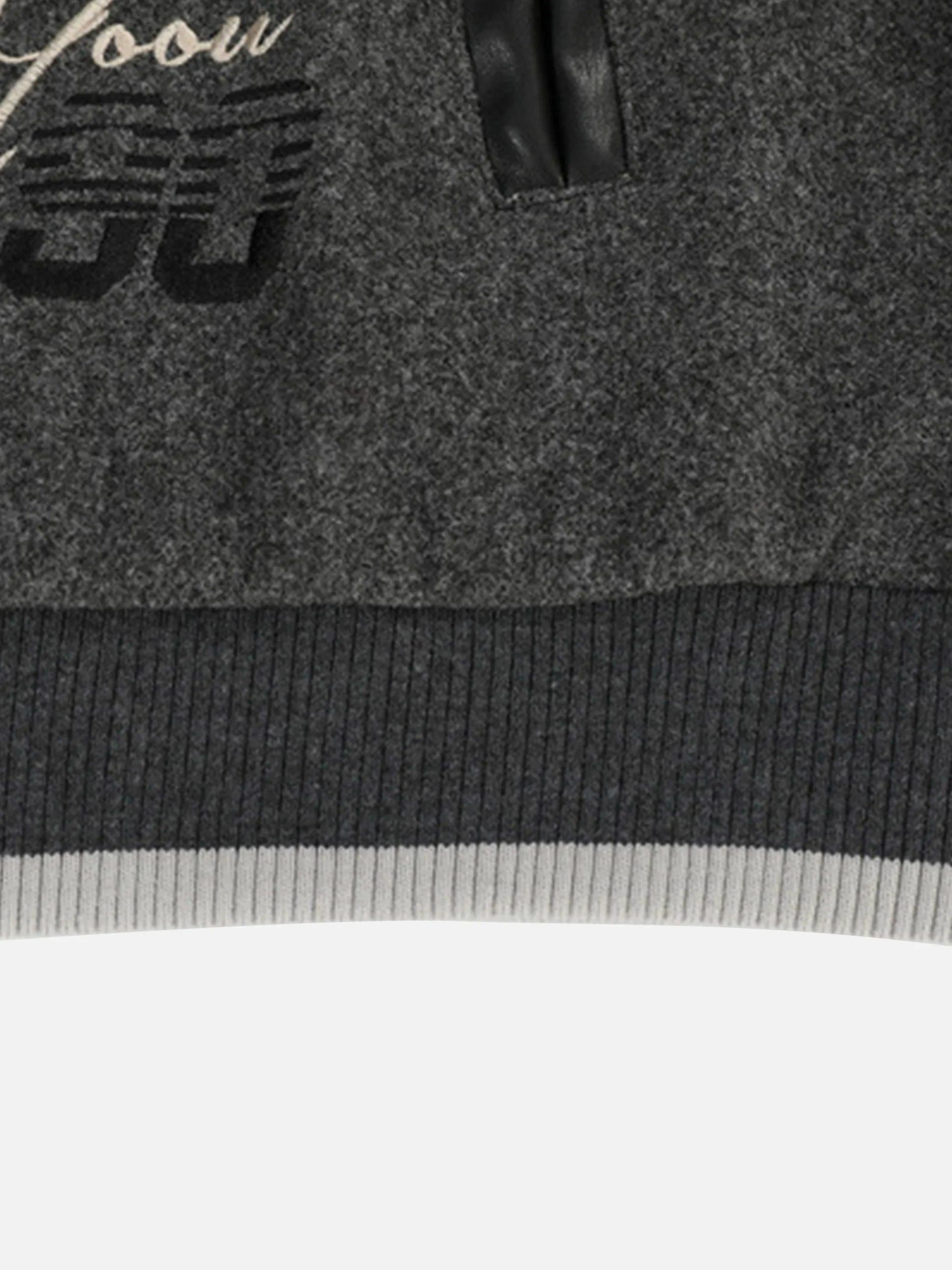 Concert Outfit Vintage Embroidered Varsity Baseball Jacket Concert Outfit Vintage Embroidered Varsity Baseball Jacket