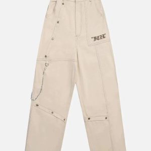 Concert Outfit Vintage Embroidery Jeans