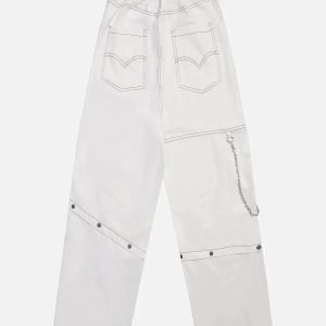 Concert Outfit Vintage Embroidery Jeans