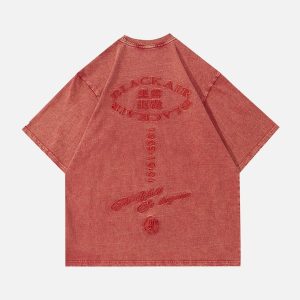 Concert Outfit Vintage Embroidery Tee