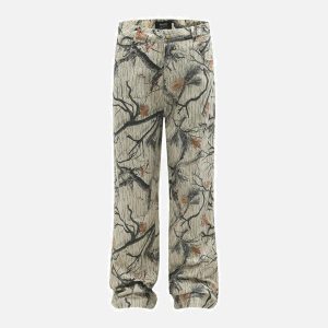 Concert Outfit Vintage Fallen Leaves Jeans