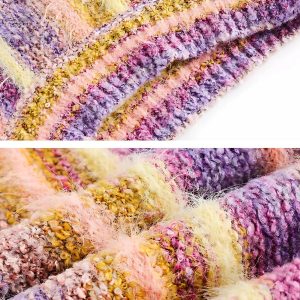 Concert Outfit Vintage Gradient Sweater Vest