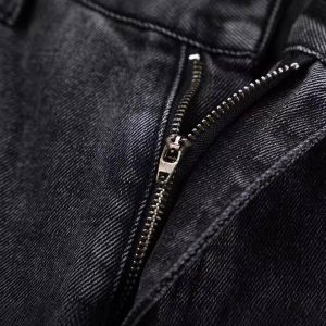 Concert Outfit Vintage Graffiti Print Jeans