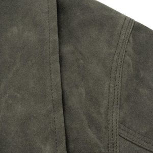 Concert Outfit Vintage Heavy Suede Quilted Work Jacket