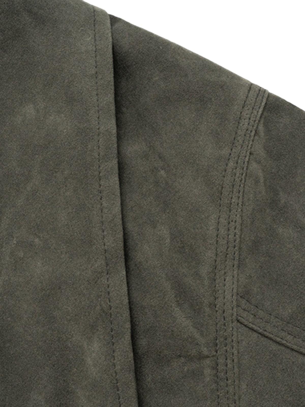 Concert Outfit Vintage Heavy Suede Quilted Work Jacket Concert Outfit Vintage Heavy Suede Quilted Work Jacket