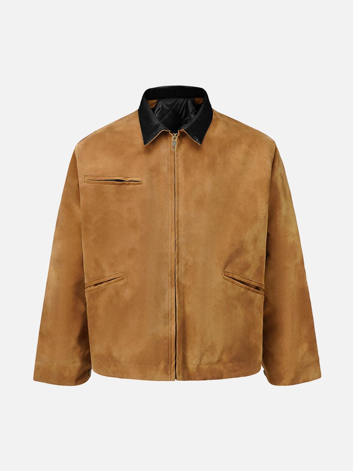 Concert Outfit Vintage Heavy Suede Quilted Work Jacket Concert Outfit Vintage Heavy Suede Quilted Work Jacket