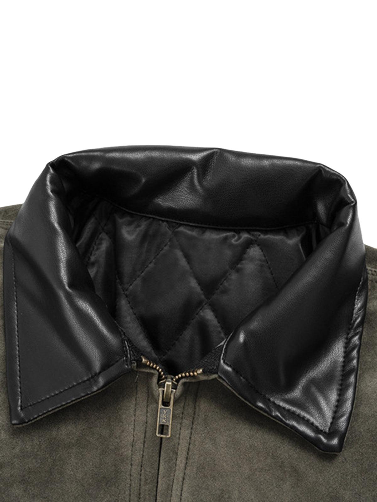 Concert Outfit Vintage Heavy Suede Quilted Work Jacket Concert Outfit Vintage Heavy Suede Quilted Work Jacket