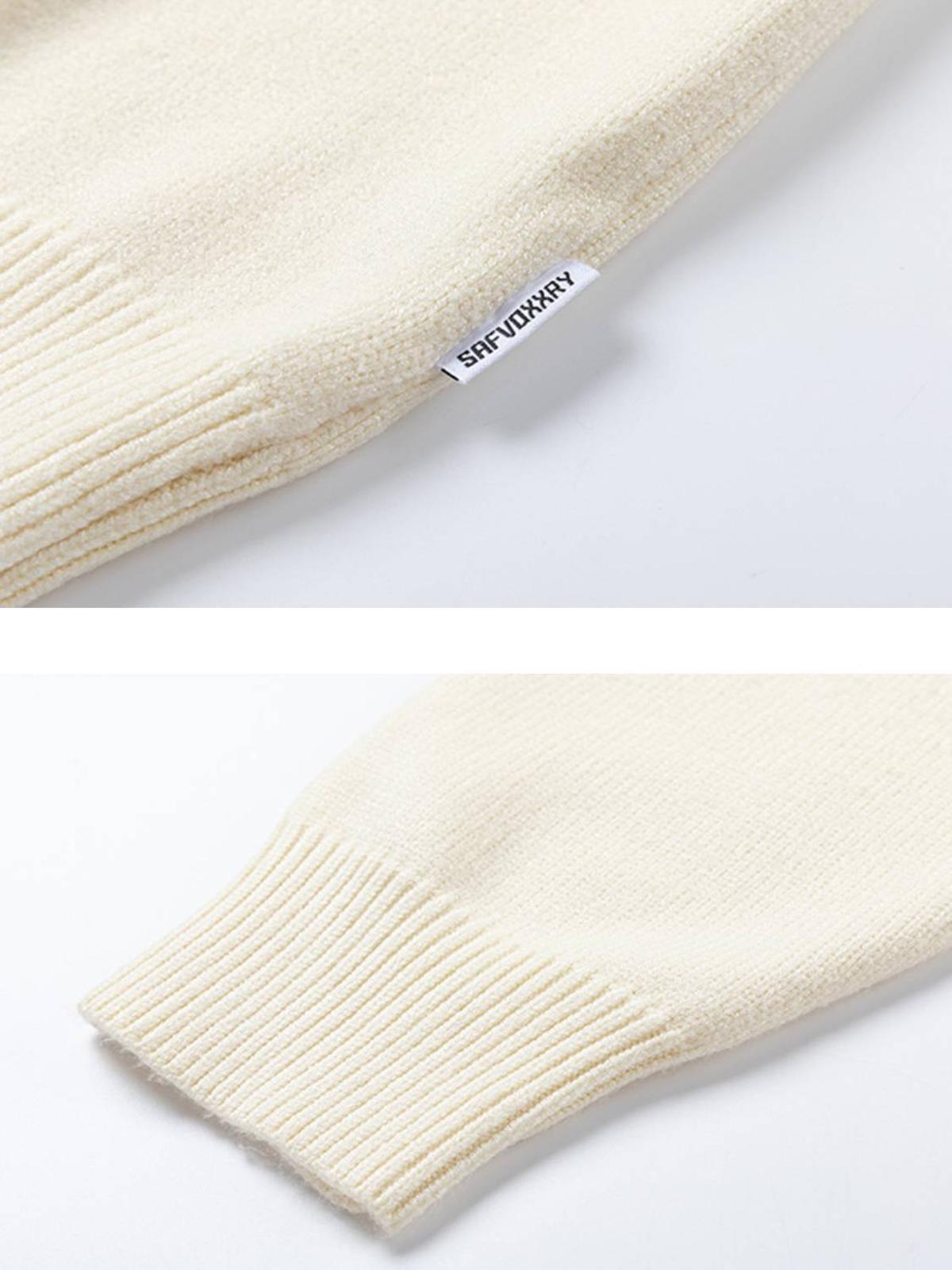 Concert Outfit Vintage High Street Embroidery Sweater Concert Outfit Vintage High Street Embroidery Sweater