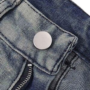 Concert Outfit Vintage Ink Splash Washed And Distressed Jeans