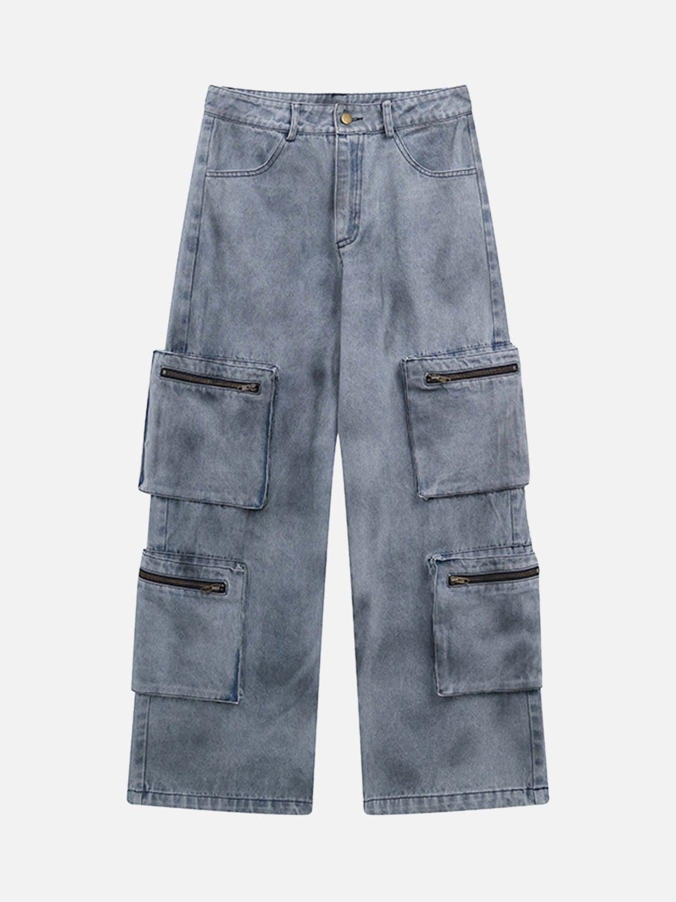 Concert Outfit Vintage Jet Multi-Pocket Workwear Jeans Concert Outfit Vintage Jet Multi-Pocket Workwear Jeans