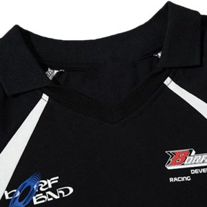 Concert Outfit Vintage Lapel Men's Polo Shirt