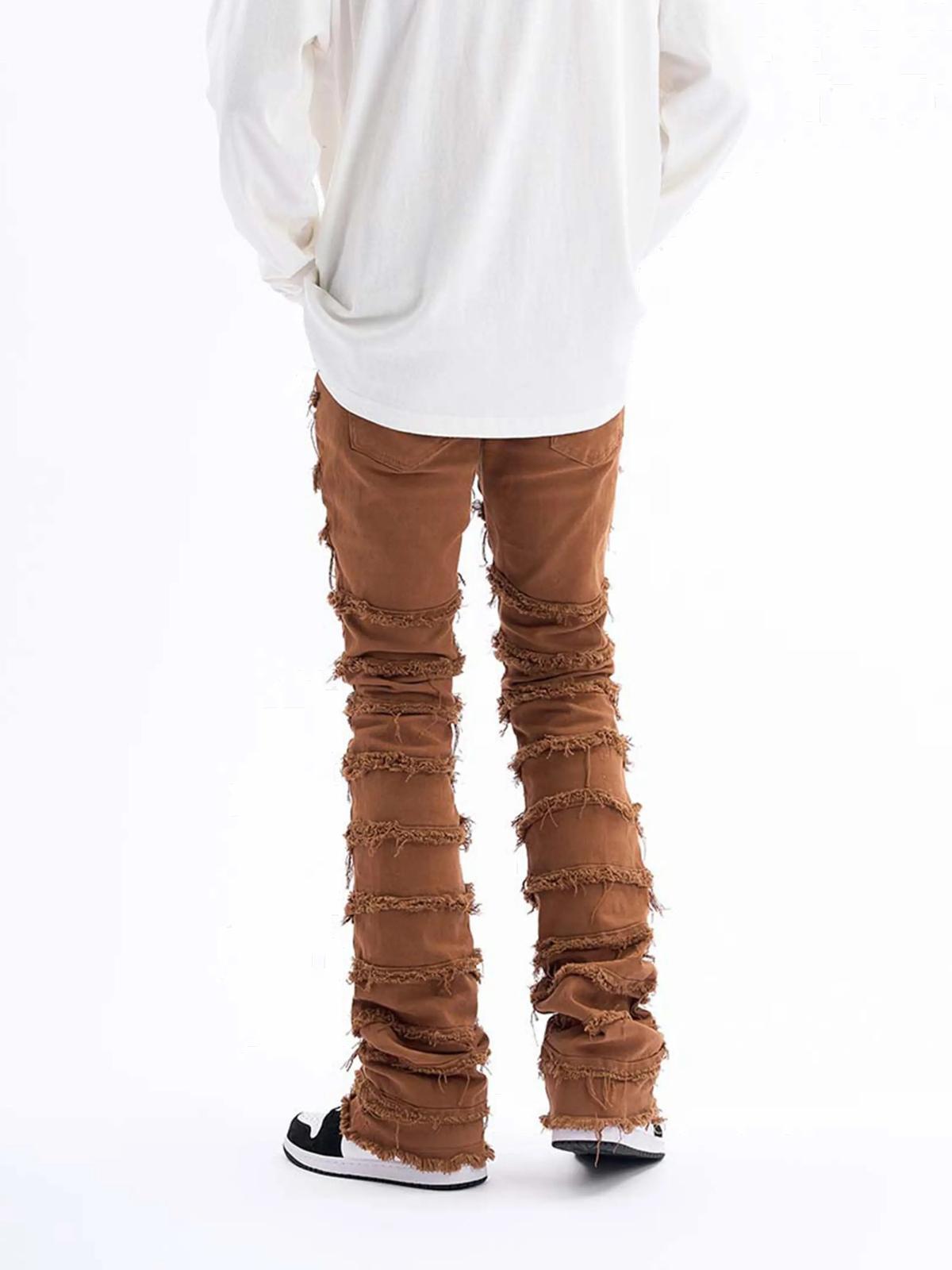 Concert Outfit Vintage Layered Raw Edge Slim Jeans Concert Outfit Vintage Layered Raw Edge Slim Jeans