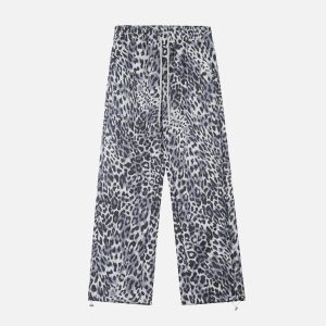 Concert Outfit Vintage Leopard Sweatpants