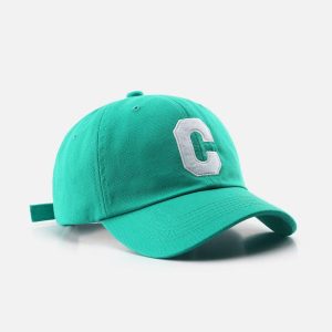 Concert Outfit Vintage Letter 'C' Baseball Cap