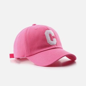 Concert Outfit Vintage Letter 'C' Baseball Cap