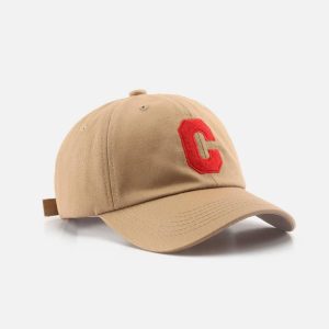 Concert Outfit Vintage Letter 'C' Baseball Cap