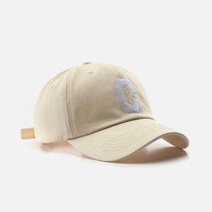 Concert Outfit Vintage Letter 'C' Baseball Cap