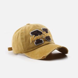 Concert Outfit Vintage Letter 'N' Baseball Cap