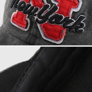 Concert Outfit Vintage Letter 'N' Baseball Cap