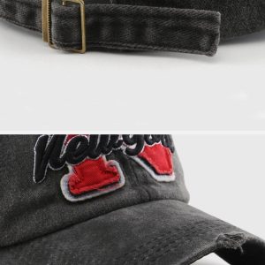 Concert Outfit Vintage Letter 'N' Baseball Cap