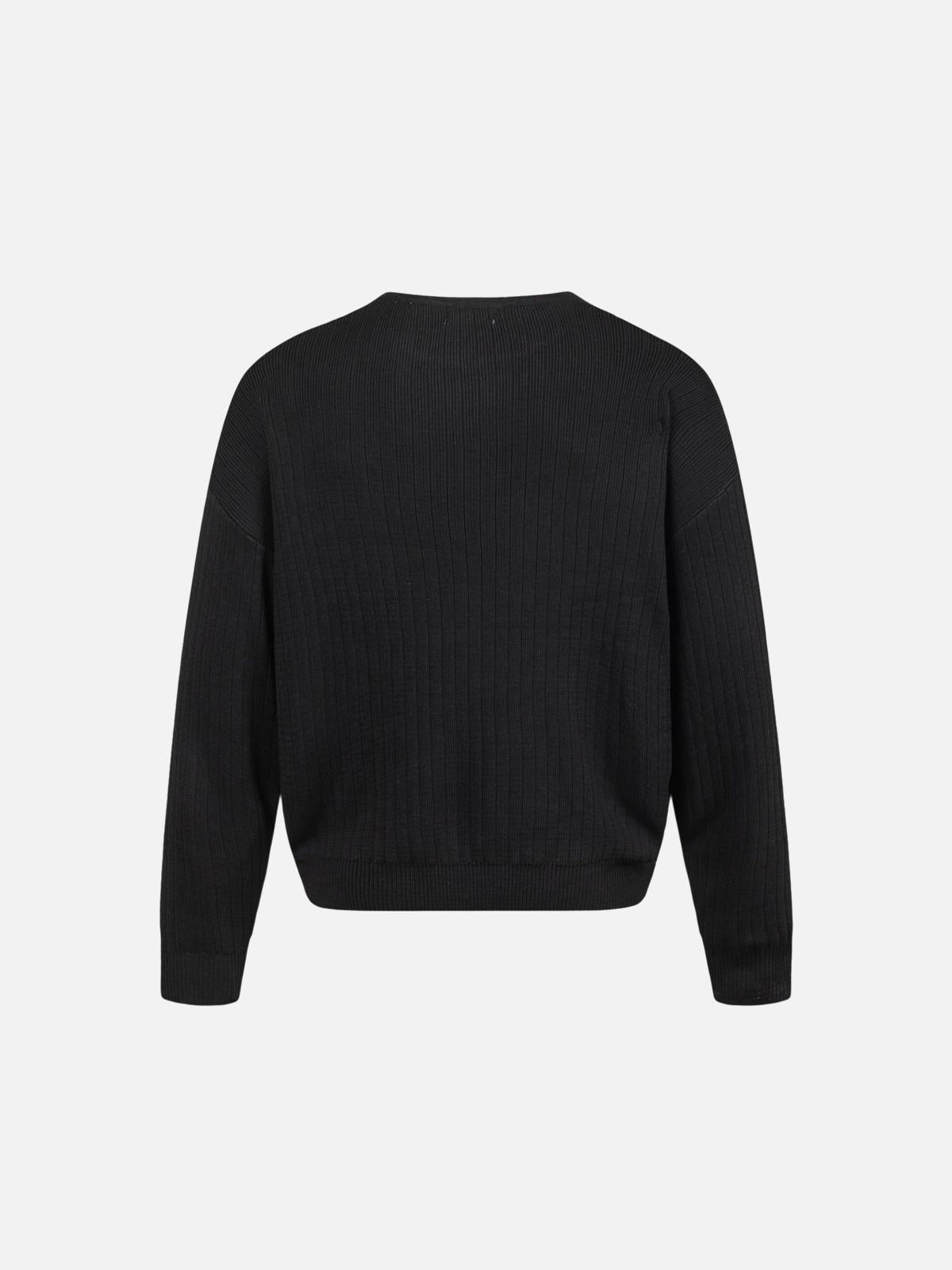 Concert Outfit Vintage Letter Small V-Neck Sweater Concert Outfit Vintage Letter Small V-Neck Sweater