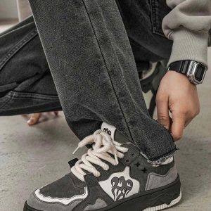 Concert Outfit Vintage Niche Casual Couple Skate Shoes