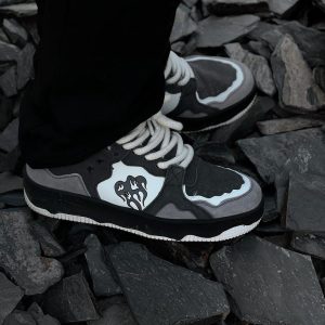 Concert Outfit Vintage Niche Casual Couple Skate Shoes