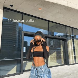 Concert Outfit Vintage Patchwork Jeans