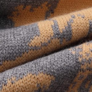 Concert Outfit Vintage Portrait Knit Sweater