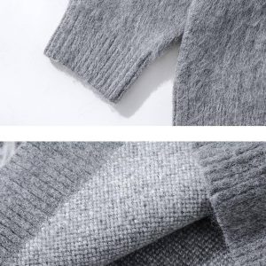 Concert Outfit Vintage Print Letter Sweater