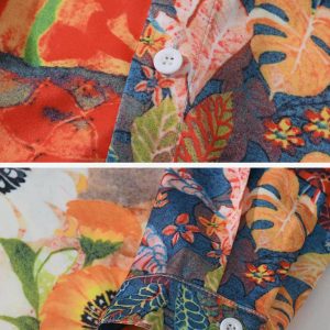 Concert Outfit Vintage Print Long-Sleeved Shirt