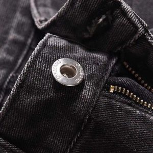 Concert Outfit Vintage Punk Distressed Multi-Pocket Jeans