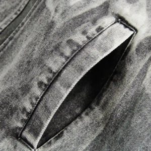 Concert Outfit Vintage Racing Distressed Print Zip-Up Collar Jacket