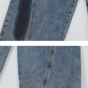 Concert Outfit Vintage Ripped Jeans