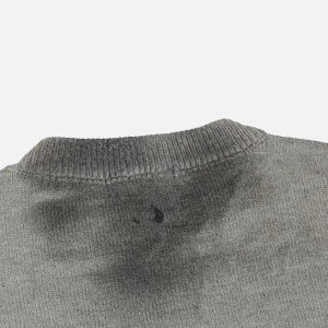 Concert Outfit Vintage Ripped Tie-Dye Sweater