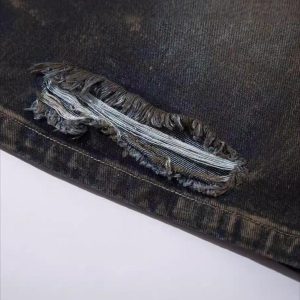 Concert Outfit Vintage Ripped Washed Jeans